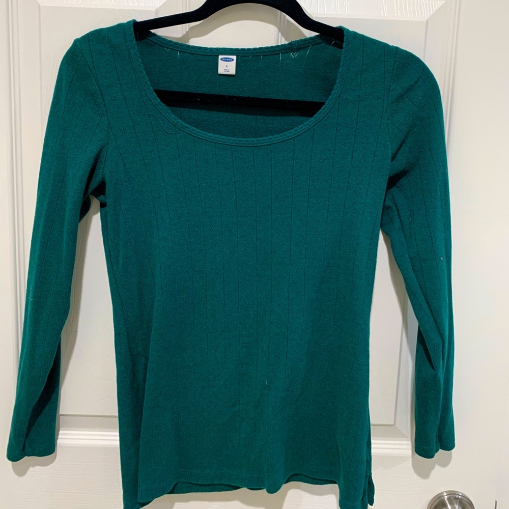 Old navy green 3/4 sleeve